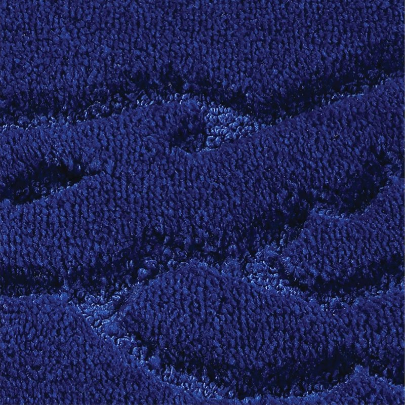 Lacoste Heritage Bath Rug – Ultra Soft Quick-Dry Microfiber and Tufted, Super Absorbent with Non-Slip Backing, Signature Crocodile Embossed Design and Stylish Bathroom Mat 20"x32" – Surf Blue