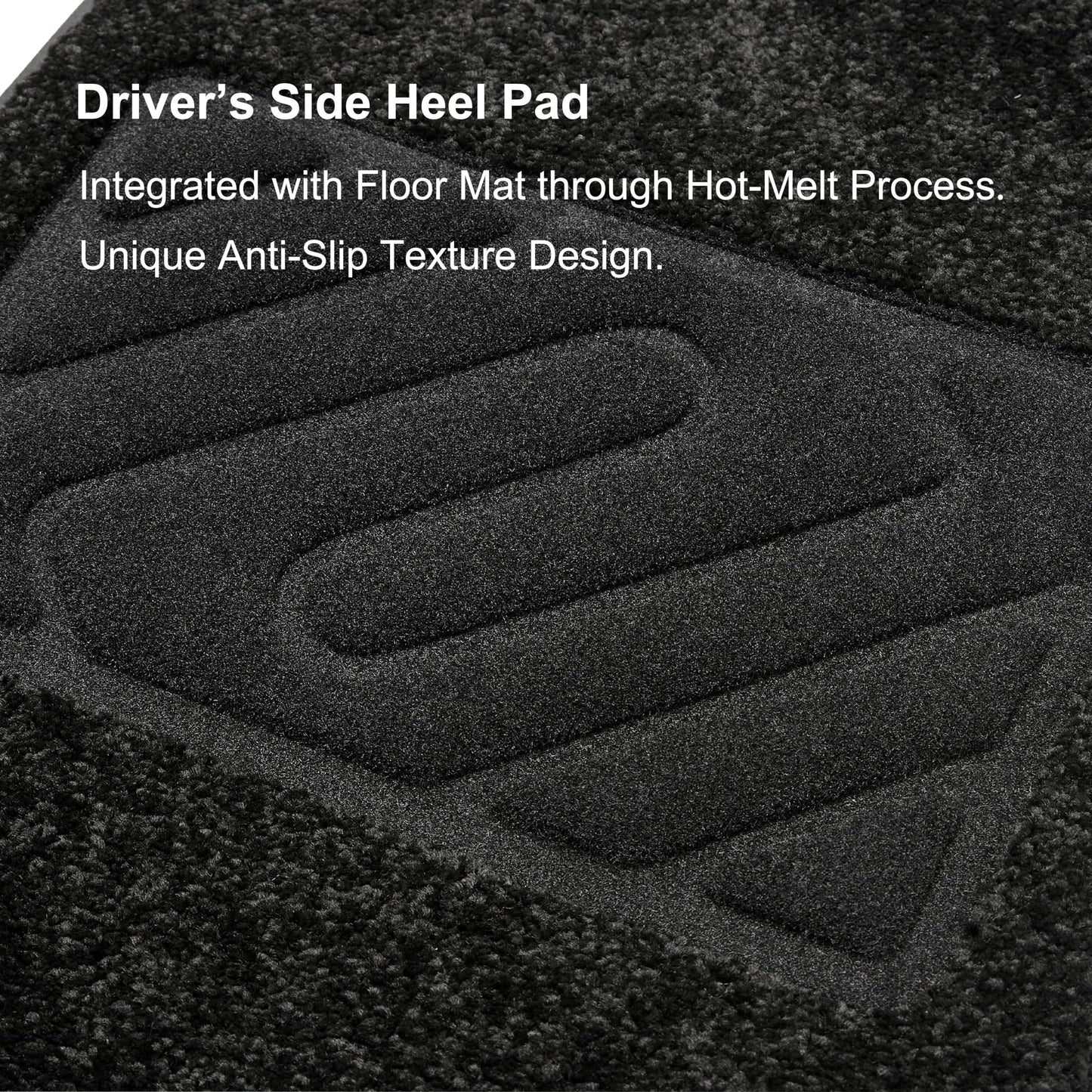 WENNEBIRD Superior Carpet Floor Mats for 2015-2026 Ford F-150 SuperCrew Cab (Excludes Under-Seat Fold-Flat Storage), 0.5-Inch Ultra-Thick, Noise-Reducing, All-Weather Waterproof Anti-Slip – 3-Pc Set