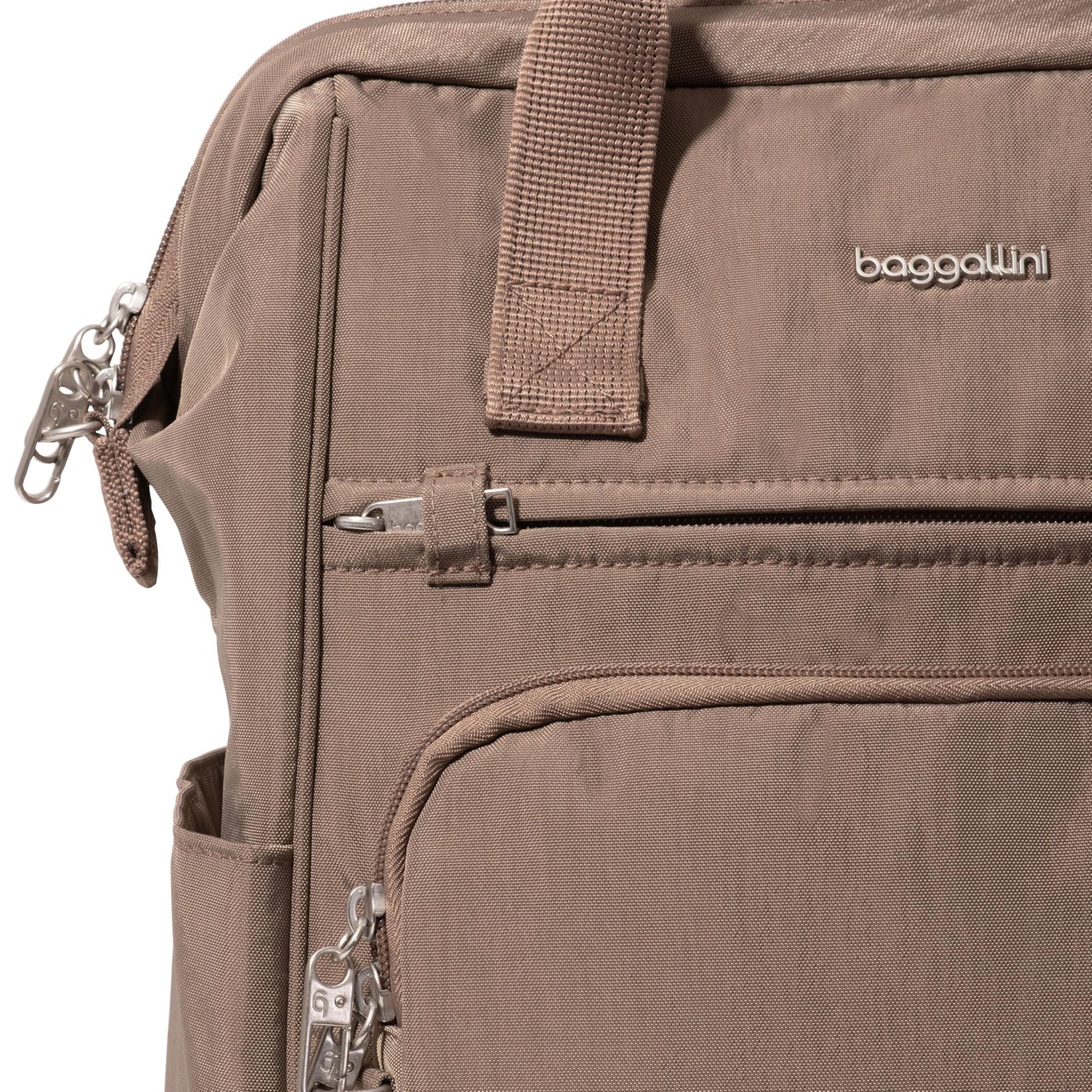 Baggallini Securtex Anti-Theft Windsor Backpack for Travel, Work & College, RFID & Locking Zipper, Up to 16" Laptop